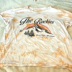 Grayson Threads Peach Tie Dye T-Shirt
